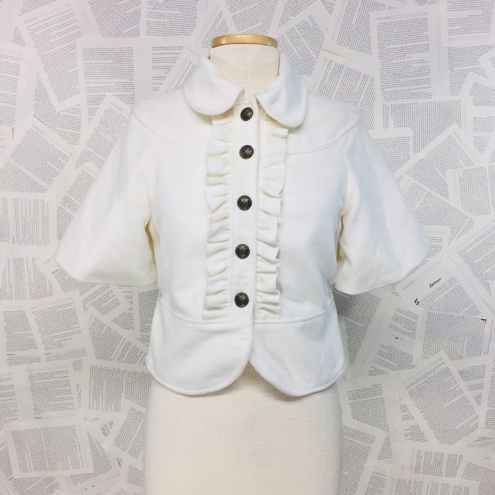 Alice Temperley for Target Short White Coat M